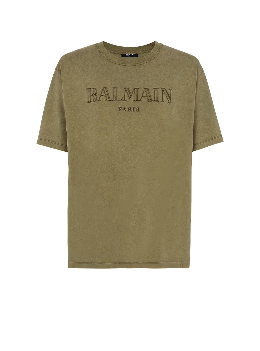 Vintage Balmain embroidered T-shirt